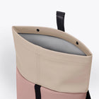 Hajo Macro Lotus Backpack rose dark grey