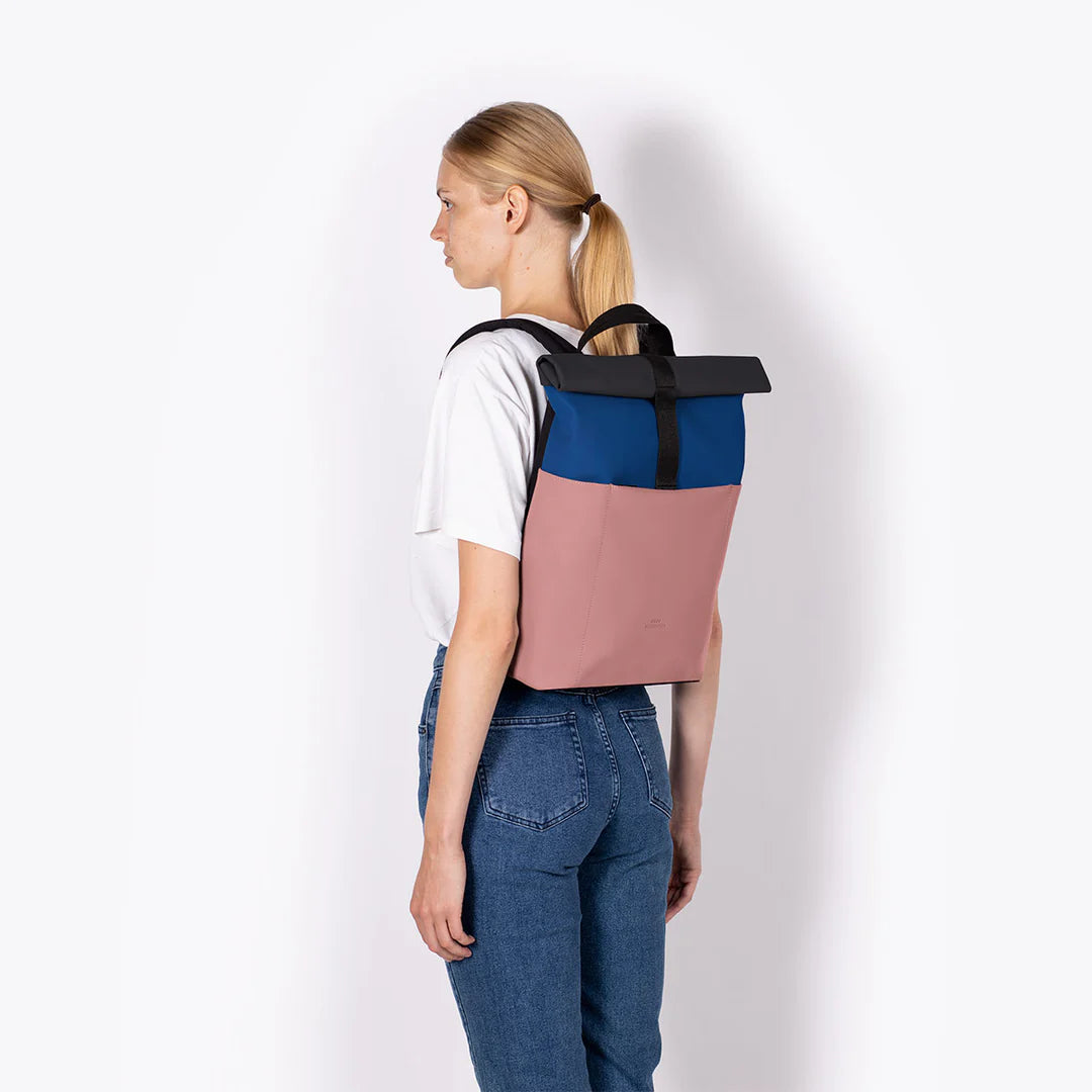 Hajo Mini Lotus Backpack royal blue/dark rose