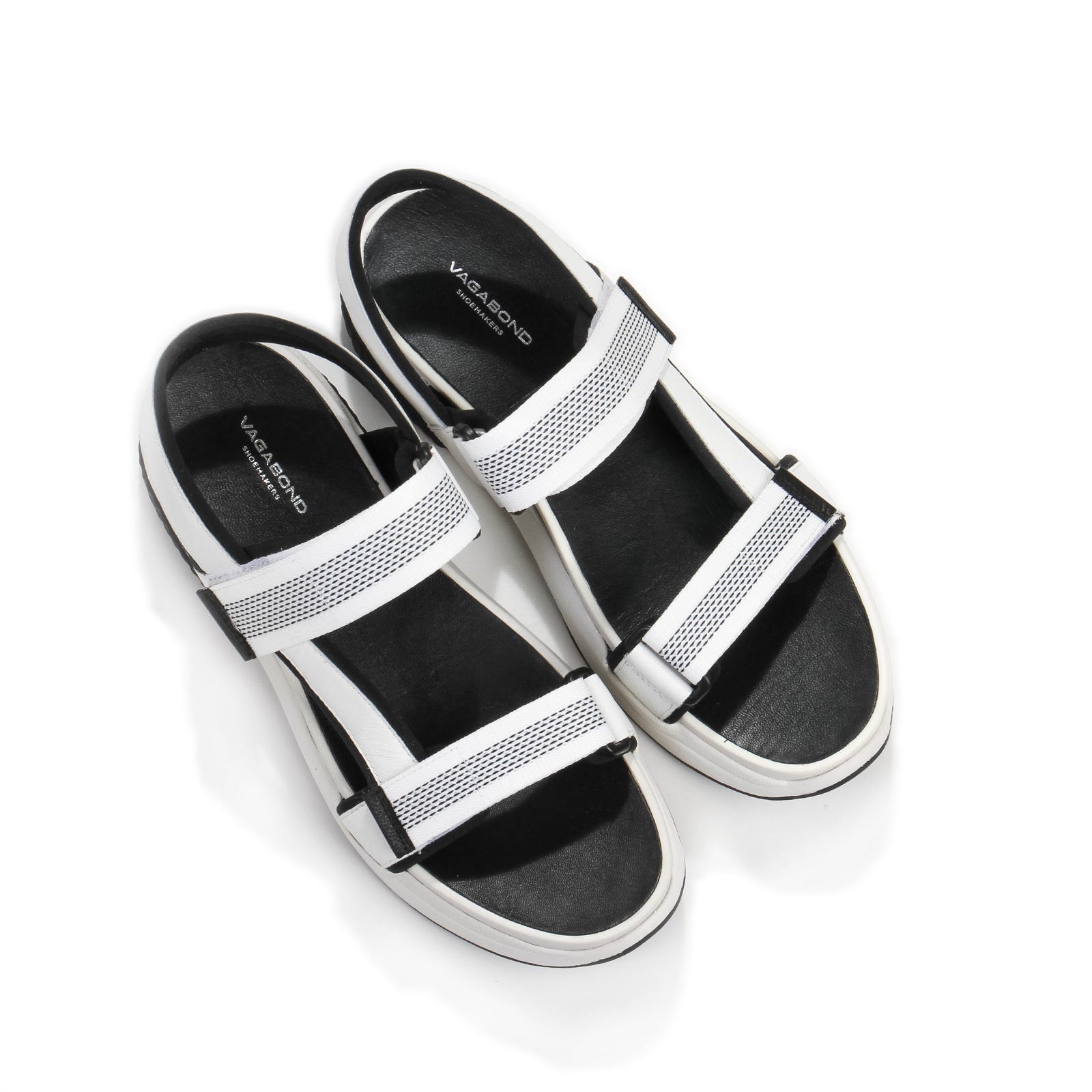 Lori Sandal white/black