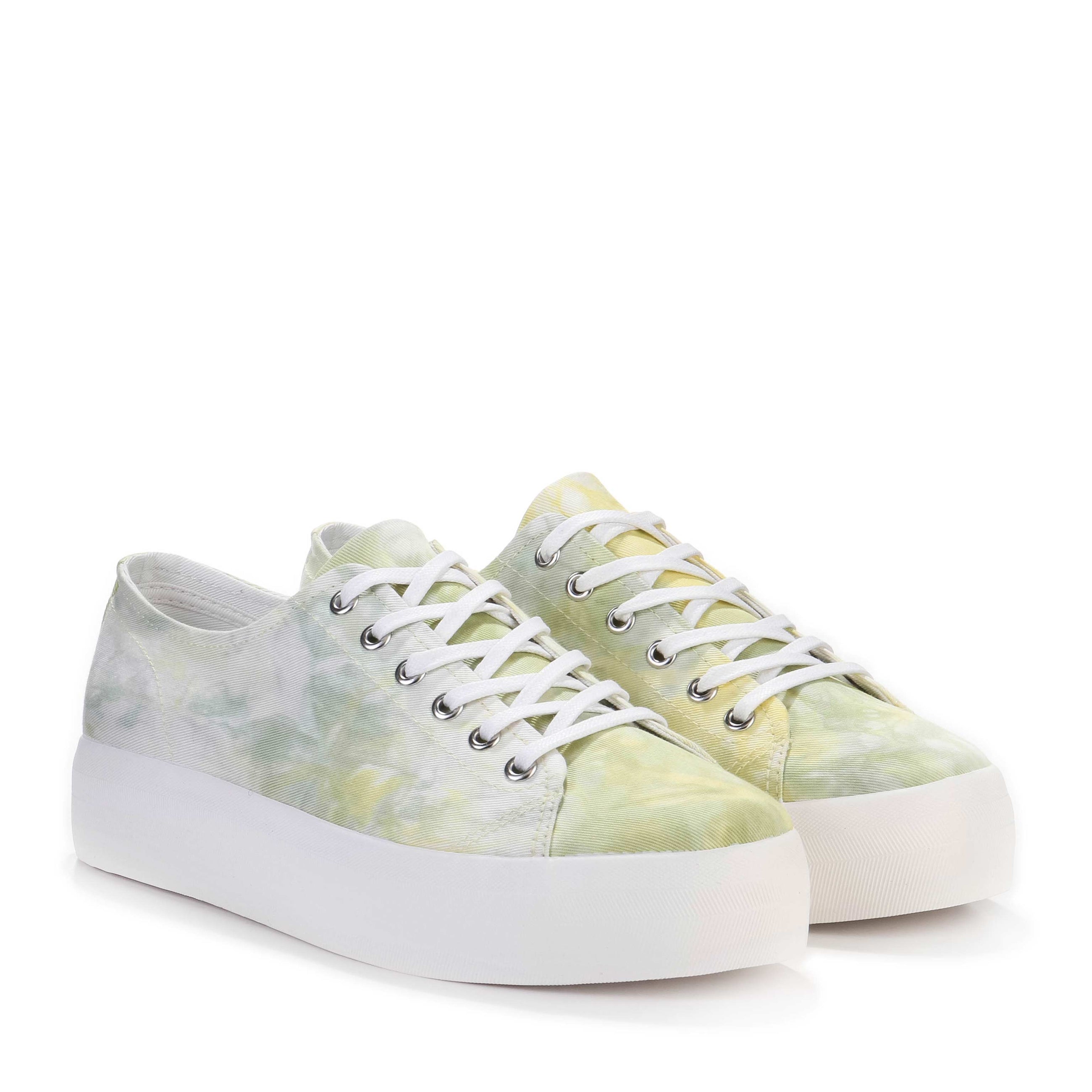 Peggy Plateau Sneaker lime multi