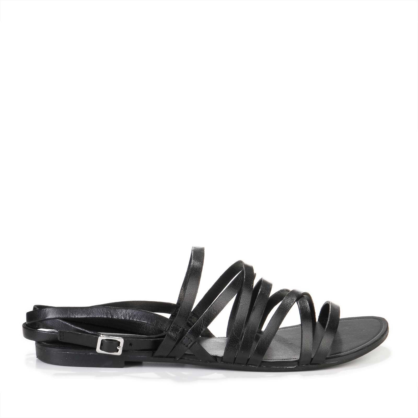 Tia Flat Sandal black