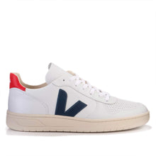 V10 W Leather extra white/nautico-pekin pierre