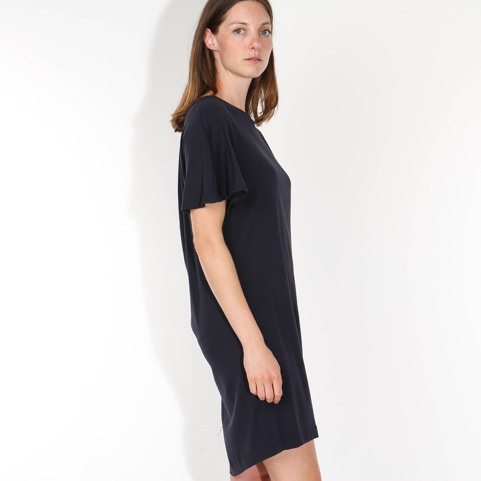 Byron Dress navy blue