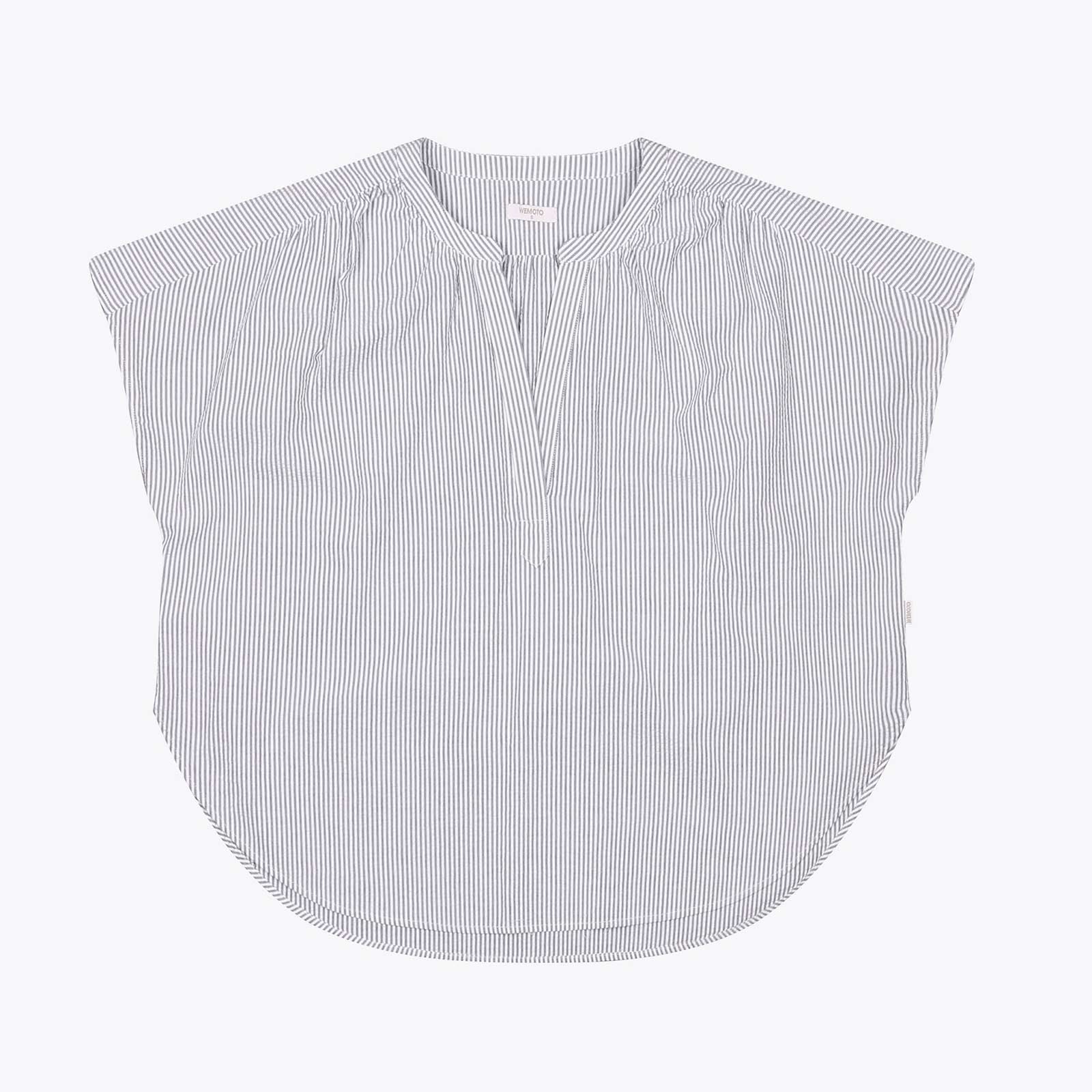 Eileen Short Sleeve Blouse navy blue