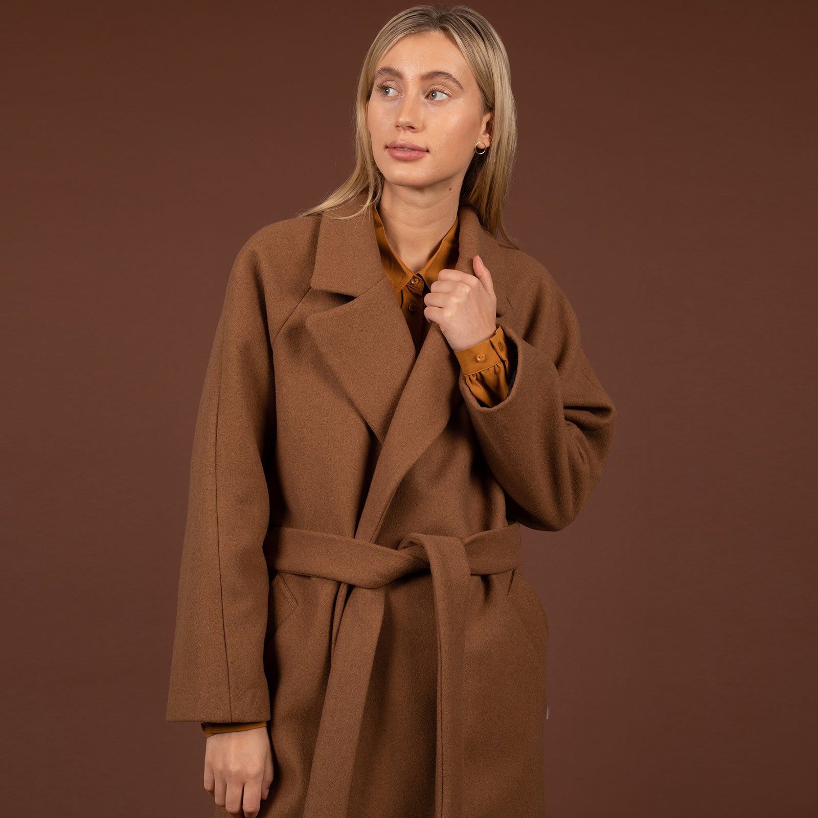 Esty Coat cinnamon