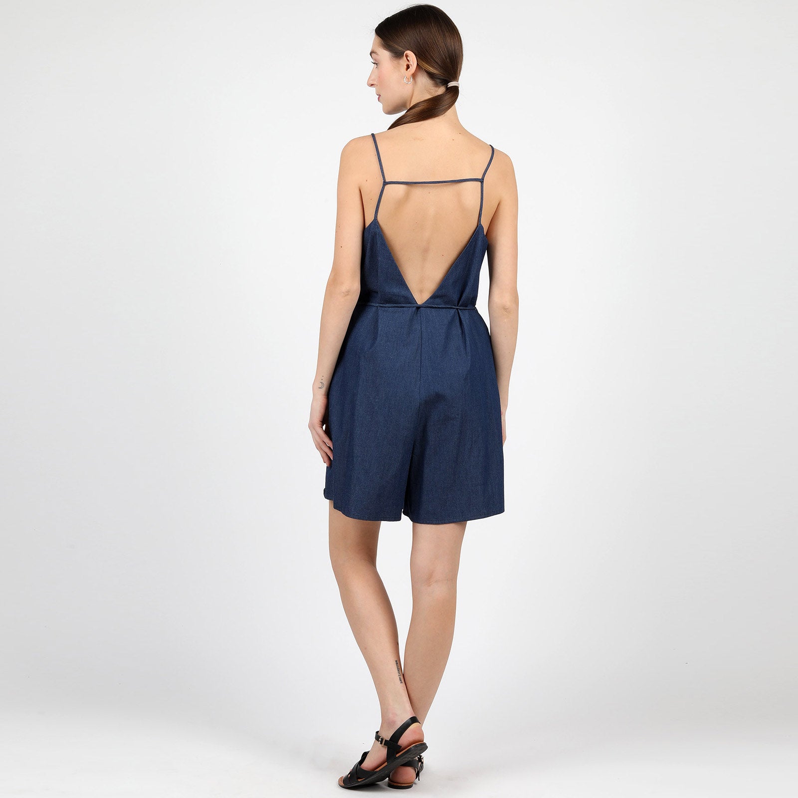 Flora Jumpsuit dark denim