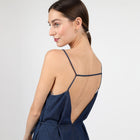 Flora Jumpsuit dark denim