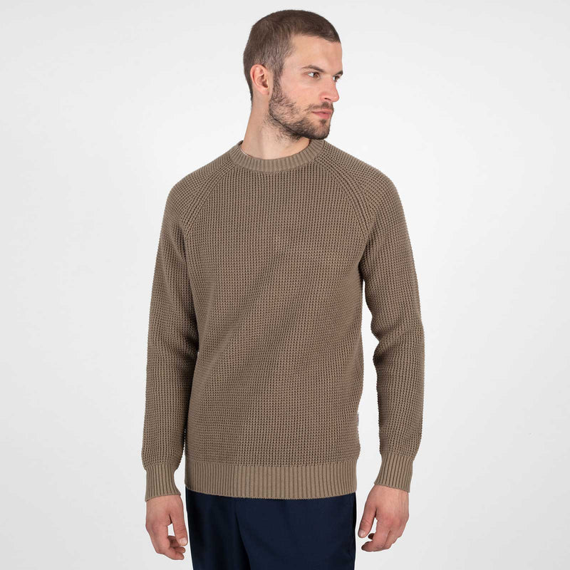 Lindsay Cotton Jumper light olive