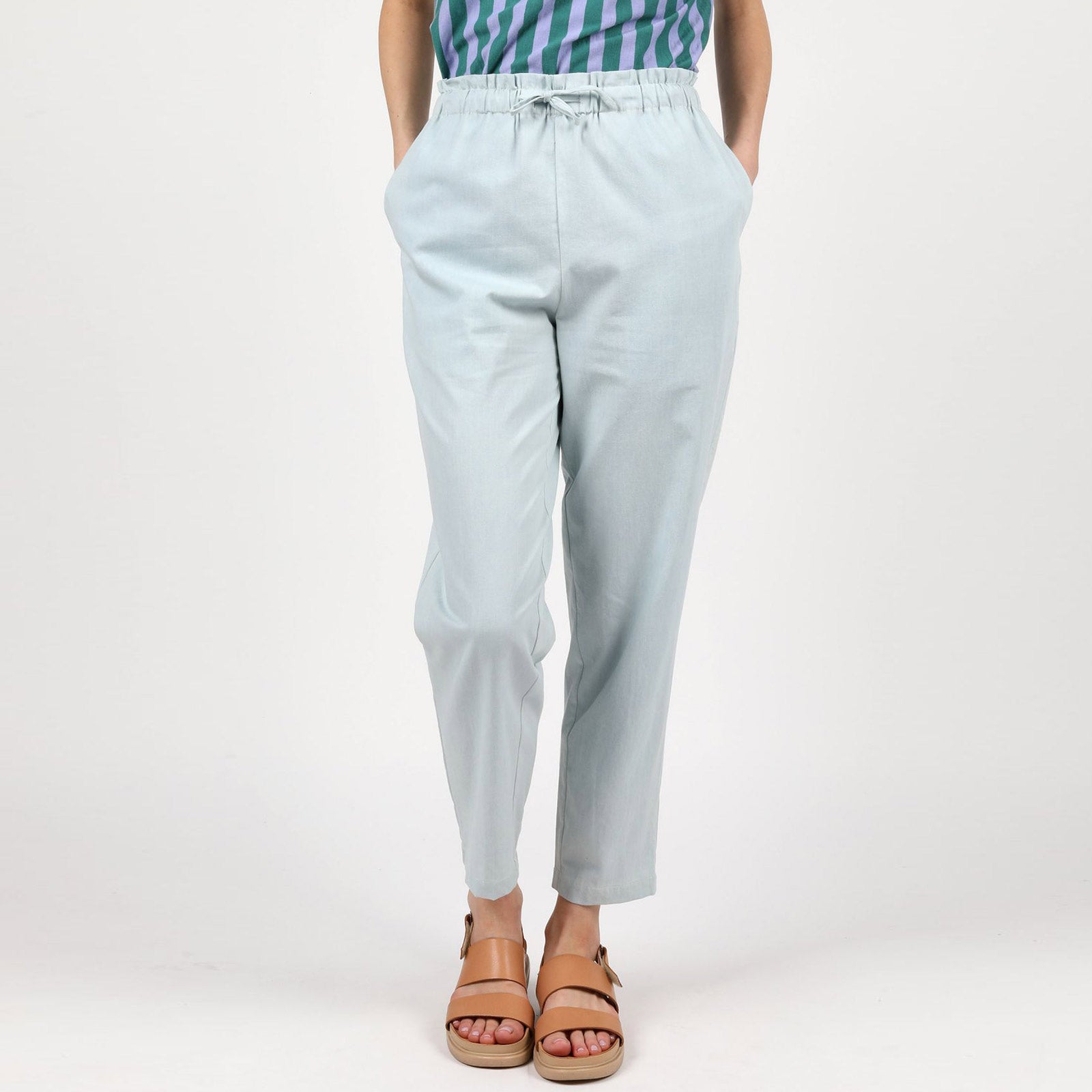 Lou Chambray Pants light denim