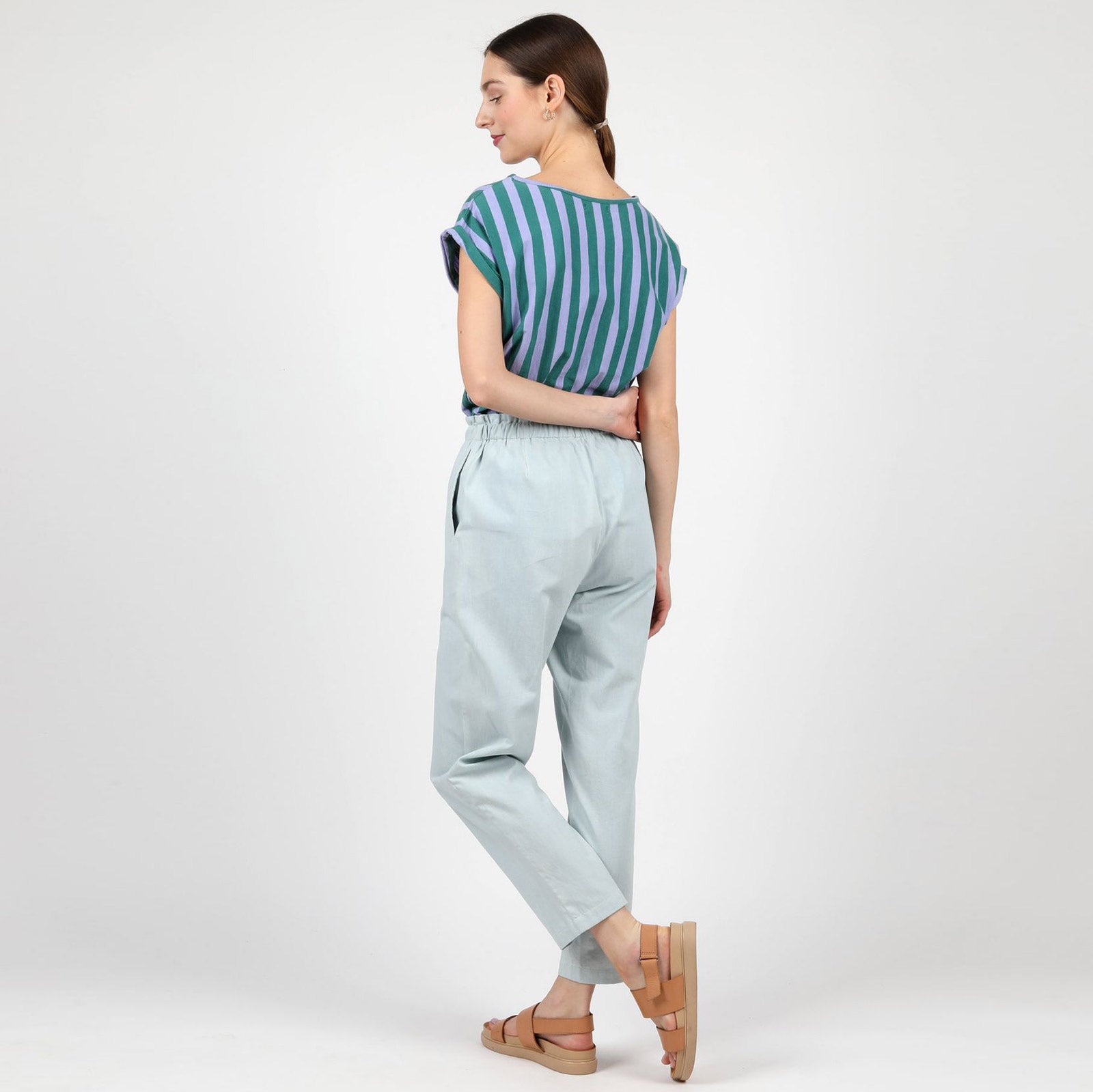 Lou Chambray Pants light denim