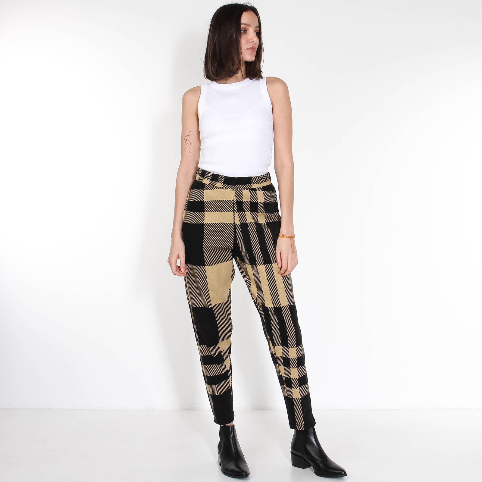 Sally Pants sand/black