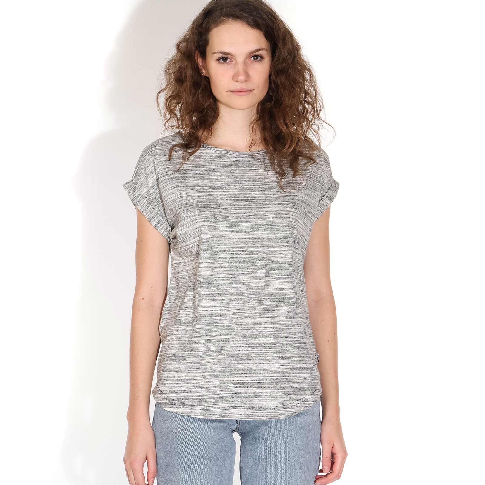 Bell Melange Top grey melange