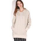 Flea Stripe Jumper sand-off white-black