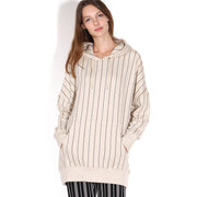 Flea Stripe Jumper sand-off white-black