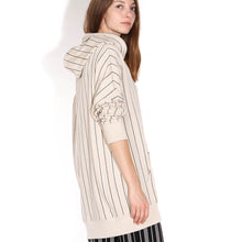 Flea Stripe Jumper sand-off white-black