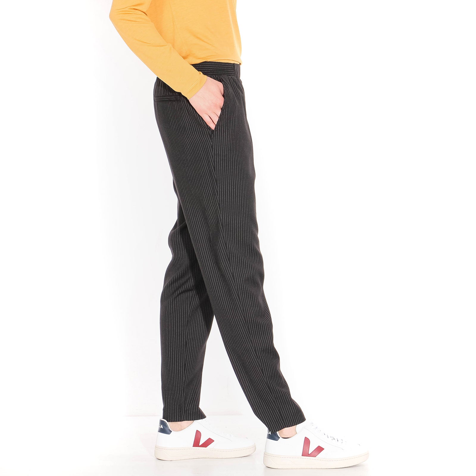 Iris Trousers black/white