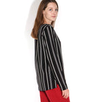 Roseberry Printed Top black/offwhite